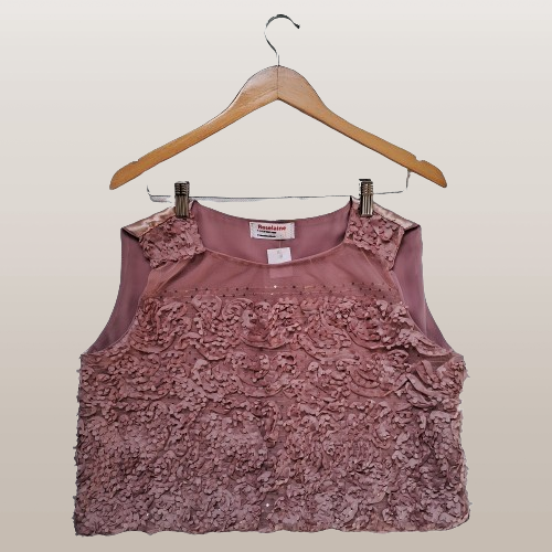 Blusa Regata 3D Rosé